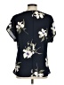 Weston 100% Polyester Blue Short Sleeve Blouse Size M - photo 2