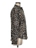J.Crew Animal Print Brown Long Sleeve Button-Down Shirt Size M - photo 4