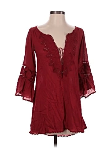 L Space 3/4 Sleeve Blouse (view 1)