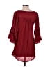 L Space Burgundy 3/4 Sleeve Blouse Size XS - photo 2