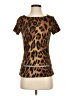 Escada Brown Short Sleeve Top Size S - photo 1