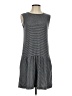 Artisan NY Stripes Gray Casual Dress Size S - photo 1