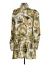 Unbranded Paisley Gold Long Sleeve Blouse Size XS - photo 2
