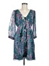 Tibi Paisley Teal Casual Dress Size 6 - photo 1