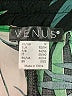Venus 100% Viscose Tropical Green Shorts Size 1X - photo 3