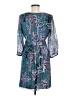 Tibi Paisley Teal Casual Dress Size 6 - photo 2