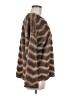 Dylan 100% Polyester Chevron-herringbone Brown Pullover Sweater Size M - photo 4
