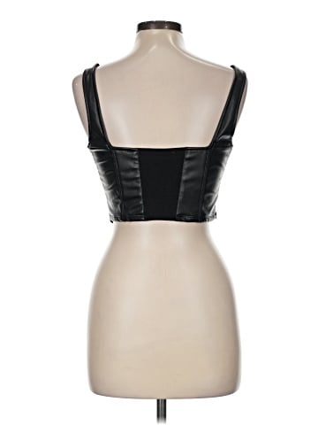 Intimately by Free People Faux Leather Top (view 2)