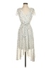 DKNY Polka Dots Ivory Cocktail Dress Size 2 - photo 1