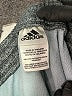 Adidas 100% Polyester Gray Track Pants Size 8 - photo 3