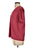 Express Outlet Burgundy Short Sleeve Blouse Size S - photo 5