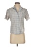 Assorted Brands Gray Short Sleeve Button-Down Shirt Size S (estimated) - photo 1