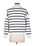 Fashion Stripes White Pullover Sweater Size M - photo 2