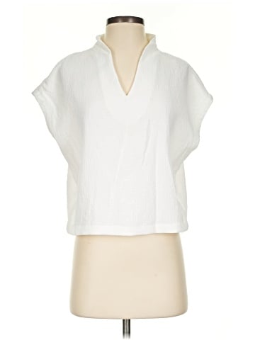 Maeve by Anthropologie Short Sleeve Blouse (view 1)