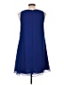 Eliza J 100% Polyester Solid Blue Cocktail Dress Size 10 - photo 2
