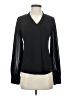 Elie Tahari Black Long Sleeve Blouse Size XS - photo 1