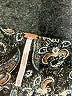 Free People 100% Polyester Silver Black Long Sleeve Blouse Size XS - photo 4