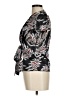 BCBGMAXAZRIA Black Short Sleeve Blouse Size M - photo 5
