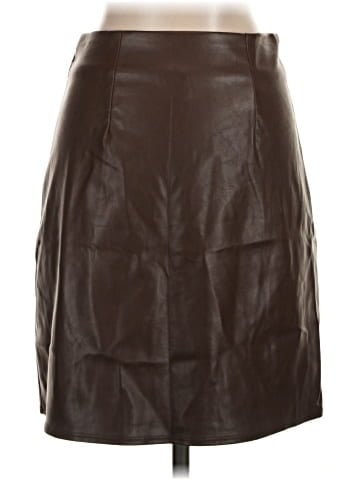 Old Navy Faux Leather Skirt (view 2)