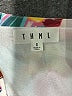 THML 100% Polyester Print Yellow Casual Dress Size S - photo 7