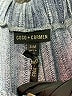 Coco + Carmen 100% Polyester Stripes Blue Casual Pants Size S - photo 7