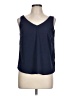 Fancyinn 100% Polyester Blue Sleeveless Blouse Size L - photo 1