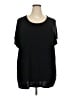 Torrid Black Short Sleeve T-Shirt Size 4X Plus (4) - photo 1