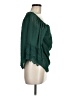 Unbranded 100% Polyester Green 3/4 Sleeve Blouse Size M - photo 4