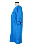 Everly Solid Blue Casual Dress Size S - photo 5