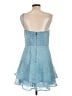 Alice + Olivia 100% Polyester Blue Cocktail Dress Size 12 - photo 2