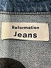 Reformation Jeans Blue Denim Jacket Size L (estimated) - photo 6