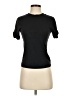RE/DONE 100% Cotton Black Short Sleeve Turtleneck Size XS - photo 1