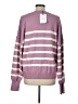 Assorted Brands Stripes Purple Pullover Sweater Size L - photo 2