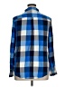 C established 1946 100% Rayon Checkered-gingham Blue Long Sleeve Button-Down Shirt Size XL - photo 2