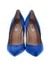 L.K. Bennett 100% Leather Blue Heels Size EU 39 1/2 - photo 2