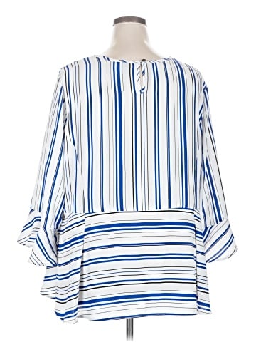 Catherines 3/4 Sleeve Blouse (view 2)