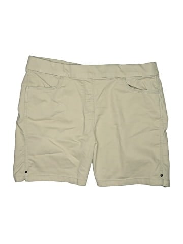 Liz Claiborne Khaki Shorts (view 1)