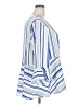 Catherines 100% Polyester Stripes Blue 3/4 Sleeve Blouse Size 2X - photo 4