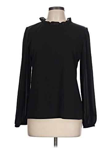 Ann Taylor Long Sleeve Blouse (view 1)
