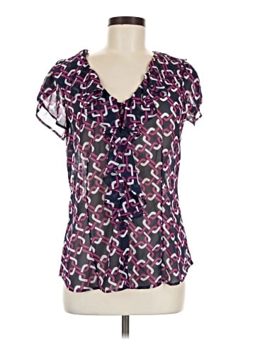Banana Republic Factory Store Short Sleeve Blouse (view 1)