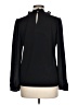 Ann Taylor Black Long Sleeve Blouse Size L - photo 2