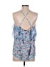 Lovers + Friends 100% Polyester Blue Sleeveless Blouse Size S - photo 2