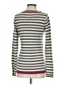Sparrow 100% Cotton Stripes Gray Cardigan Size S - photo 2