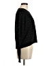 Intermix Polka Dots Black Wool Pullover Sweater Size M - photo 4