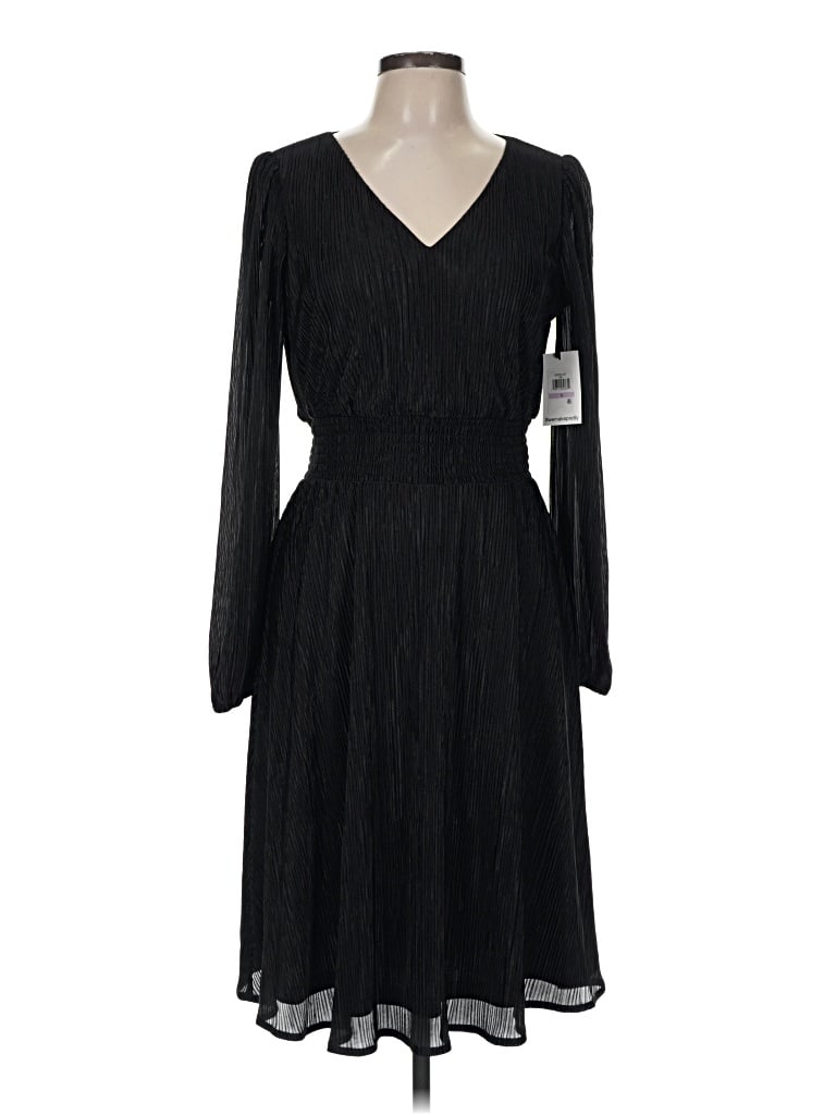 Pre-owned Kensie Casual Dress In Black