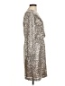 Julia Jordan 100% Polyester Metallic Silver Cocktail Dress Size 6 - photo 4