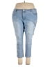 D&Co. Hearts Blue Jeans Size 22 (petite) - photo 1