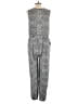 Assorted Brands Animal Print Silver Jumpsuit Size L - photo 2