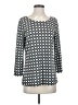 Tianello Gray 3/4 Sleeve Top Size S - photo 1