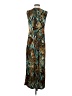 Jones Studio Animal Print Teal Cocktail Dress Size S - photo 2